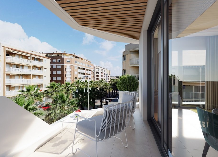 Wohnung in Guardamar del Segura, Alicante, Spanien 2 Schlafzimmer, 80 m2 Nr. 145236