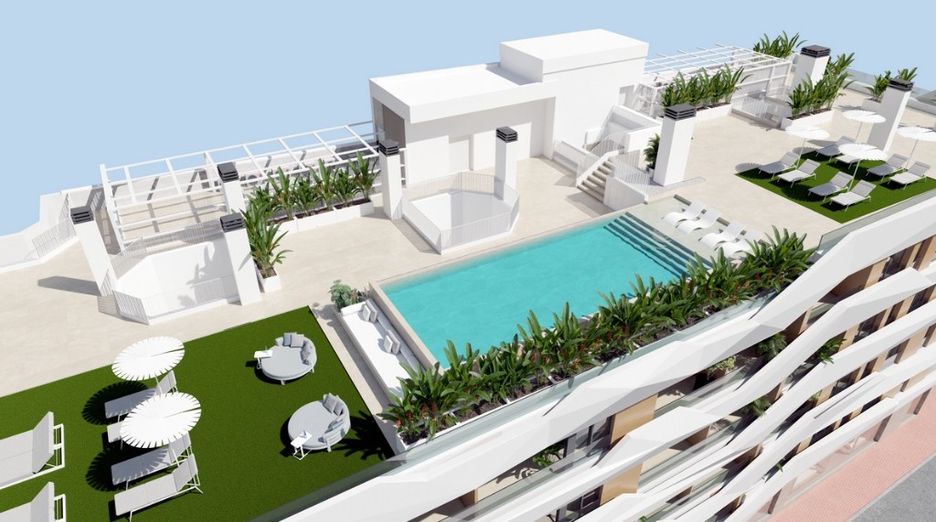 Wohnung in Guardamar del Segura, Alicante, Spanien 2 Schlafzimmer, 80 m2 Nr. 145236