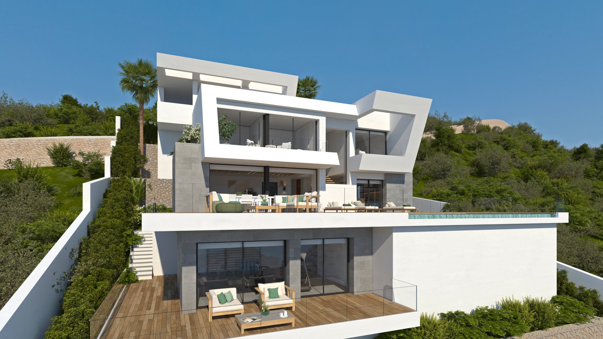 Villa in Cumbre Del Sol, Alicante, Spain 3 bedrooms, 536 sq.m. No. 168374