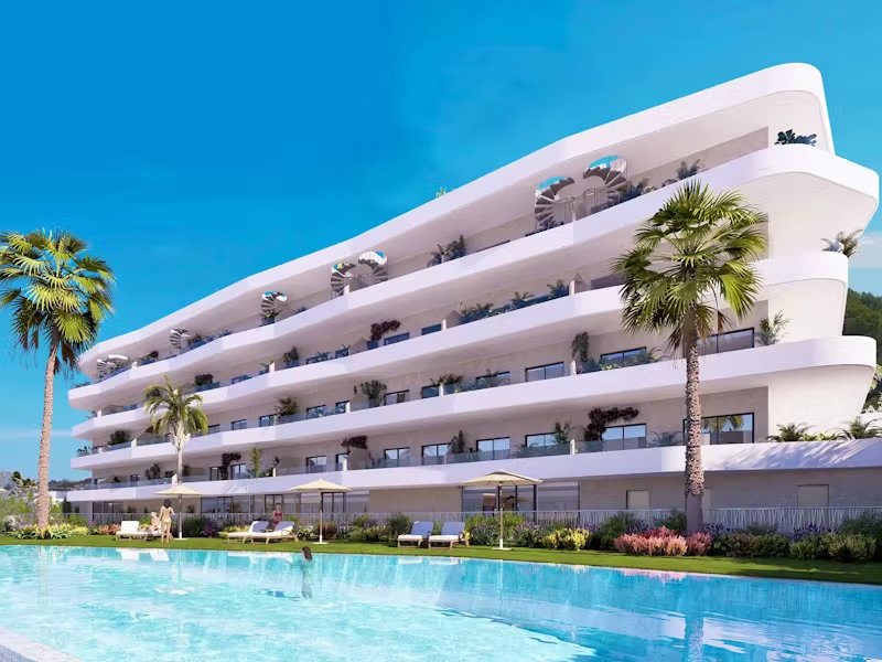 Lägenhet i La Nucia, Alicante, Spanien 2 sovrum, 71 kvm. Nr. 163771
