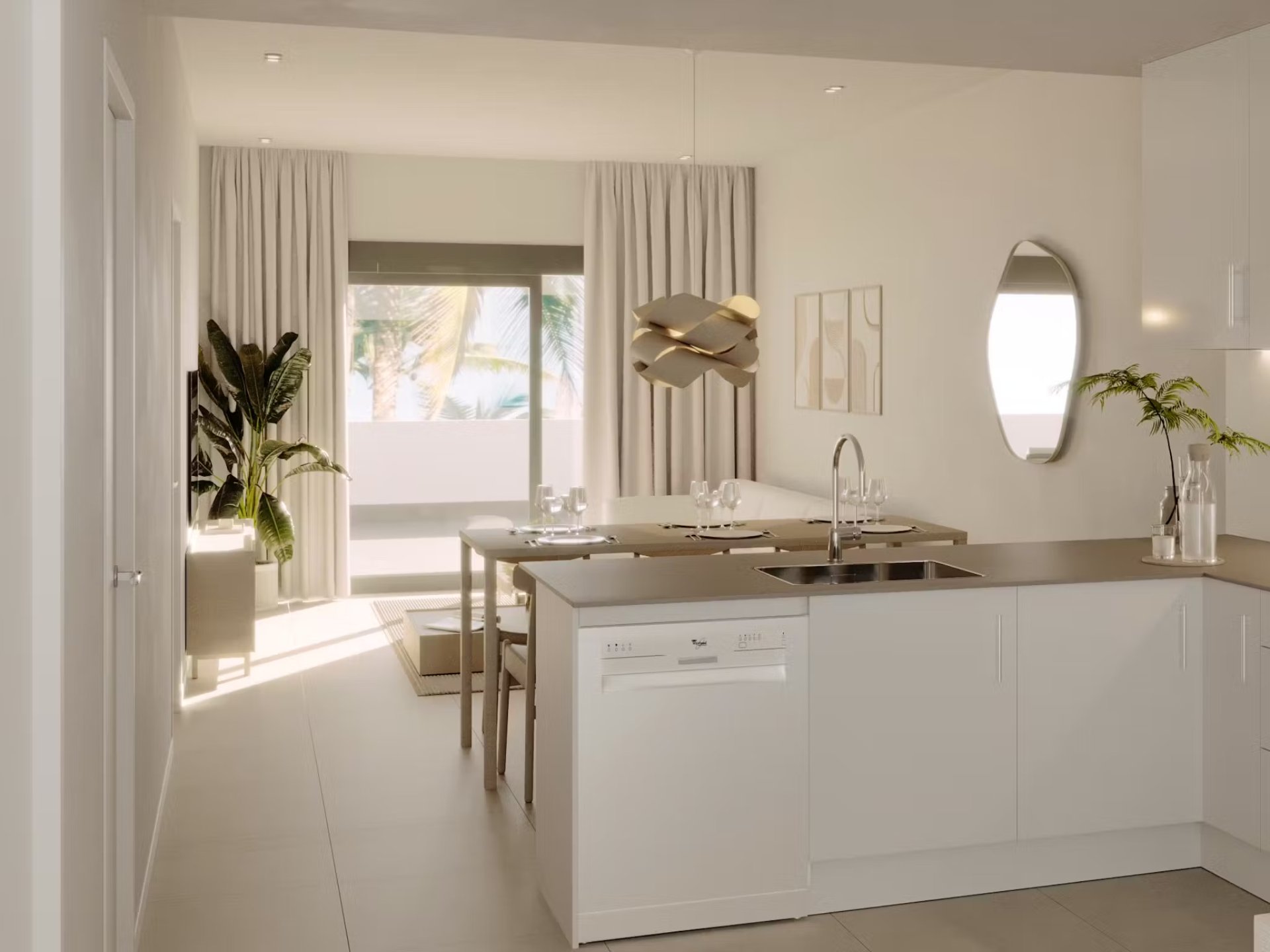 Lägenhet i La Nucia, Alicante, Spanien 2 sovrum, 71 kvm. Nr. 163771