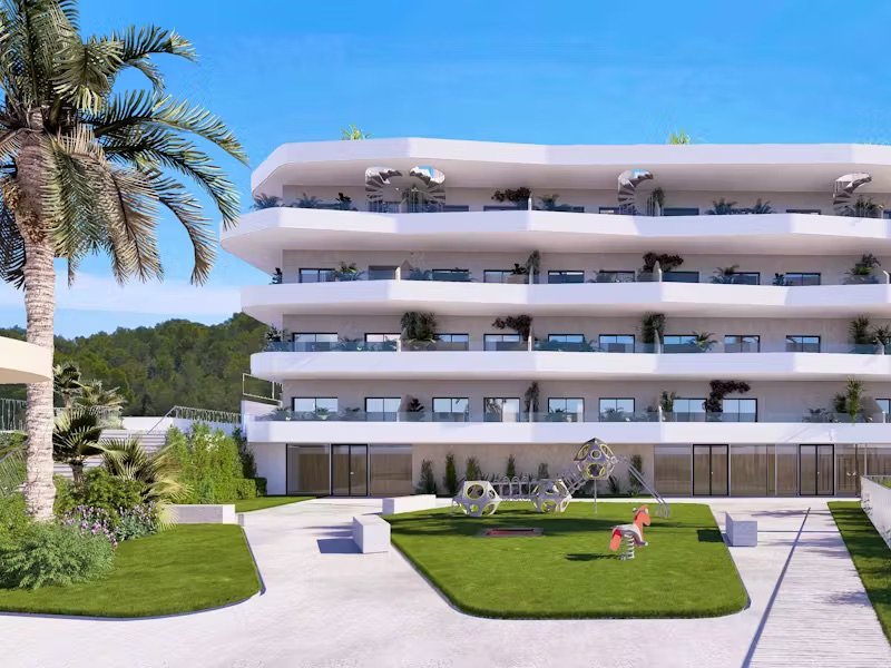 Lägenhet i La Nucia, Alicante, Spanien 2 sovrum, 71 kvm. Nr. 163771