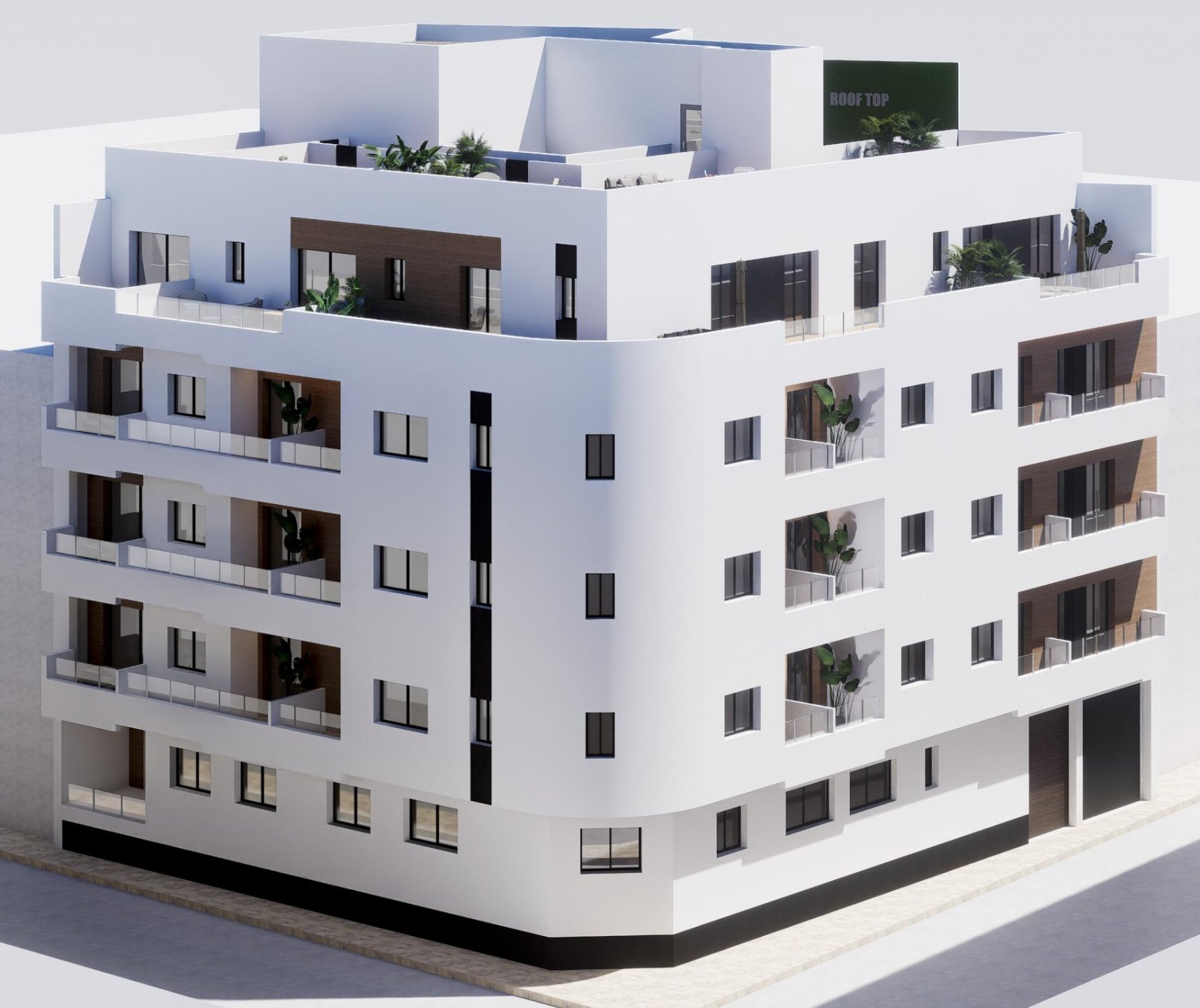 Apartamento en Torrevieja, Alicante, España 2 dormitorios, 61 m2 No. 192346