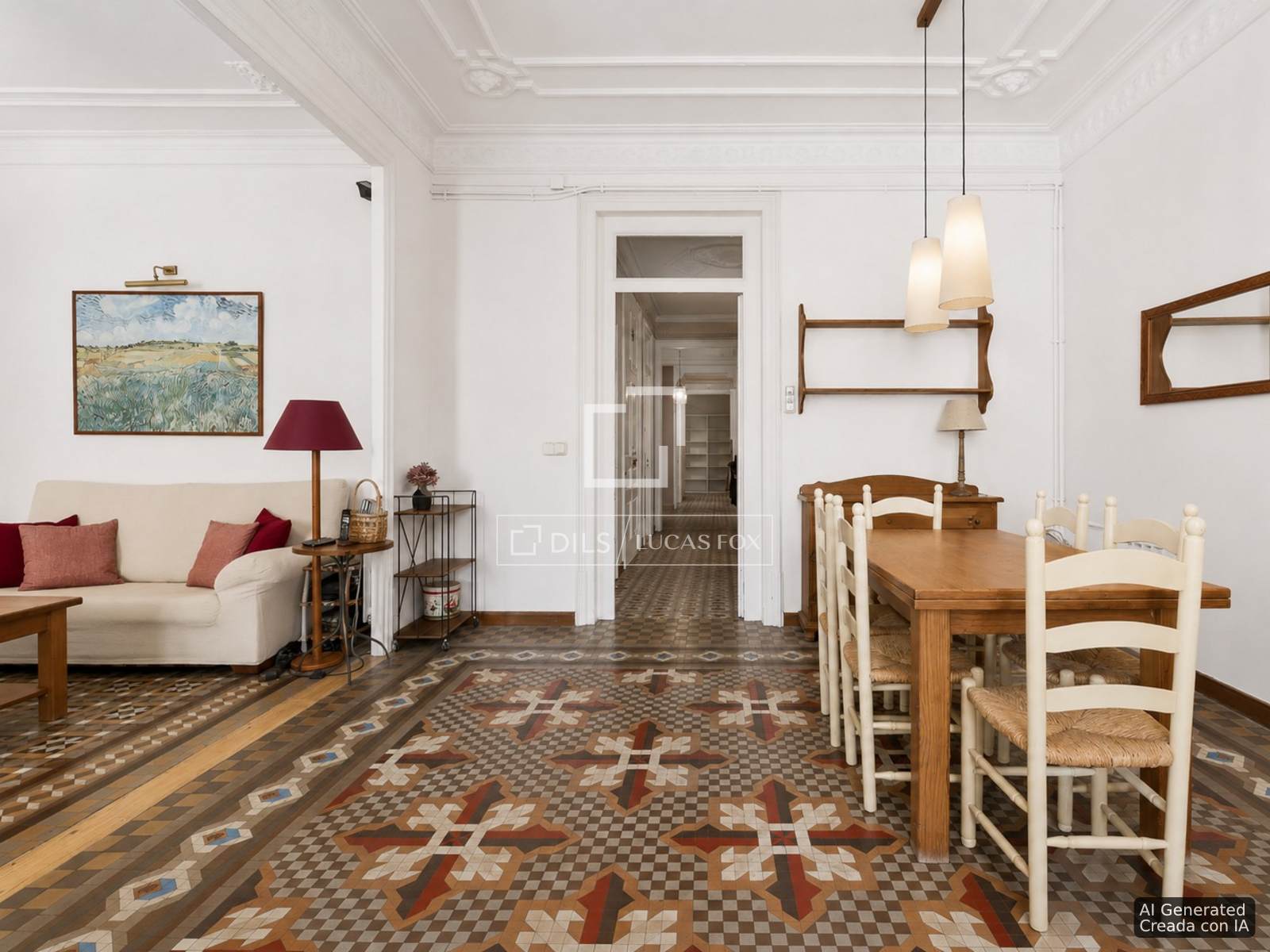 Apartamento en Barcelona, España 3 dormitorios, 156 m2 No. 168934