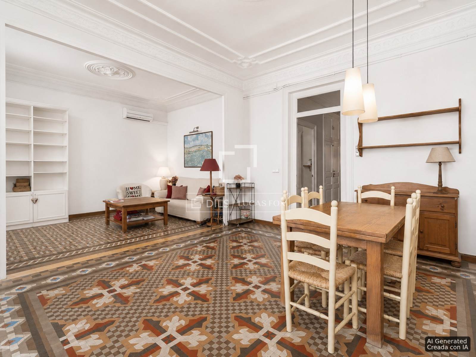 Apartamento en Barcelona, España 3 dormitorios, 156 m2 No. 168934