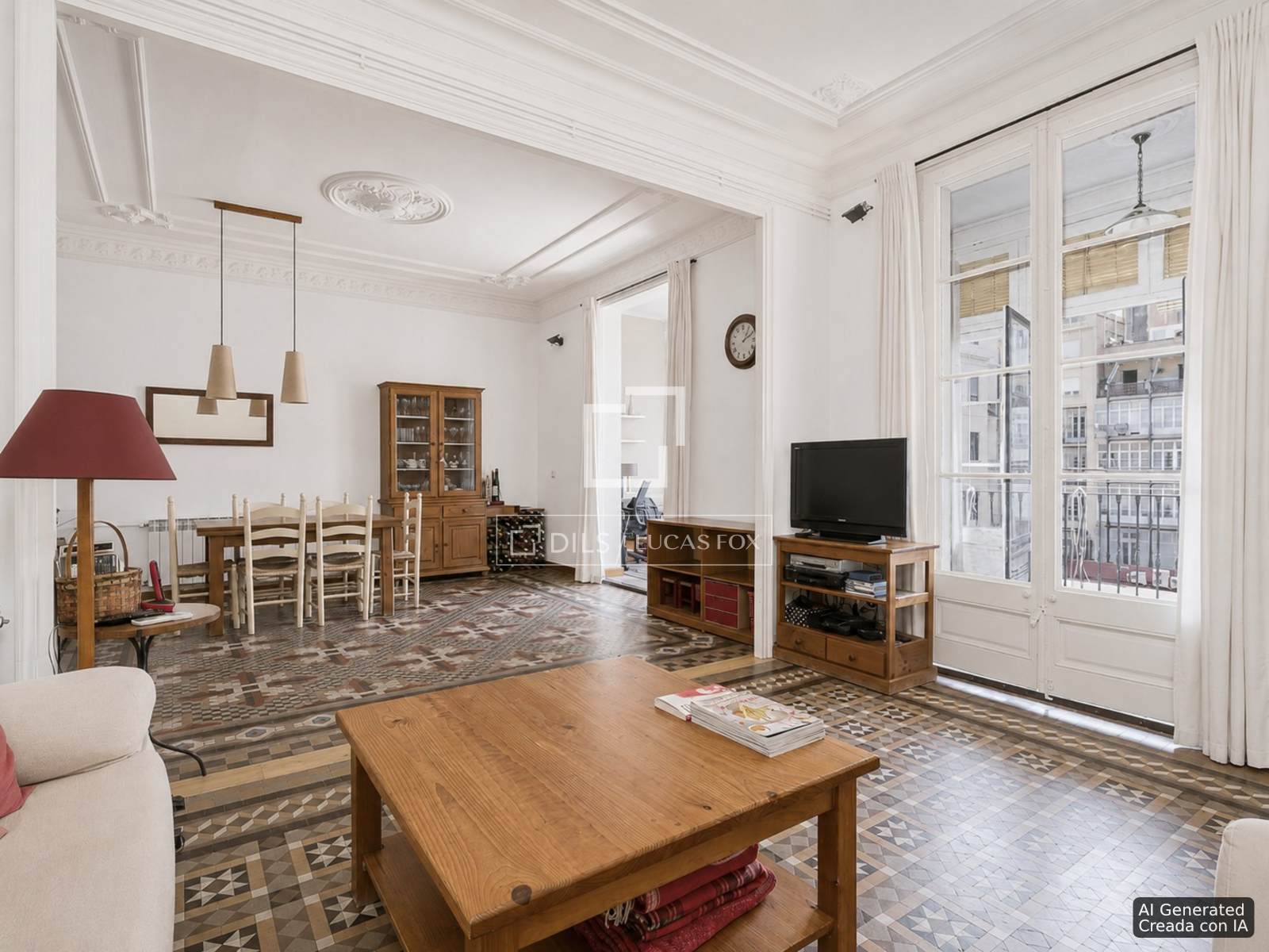 Apartamento en Barcelona, España 3 dormitorios, 156 m2 No. 168934