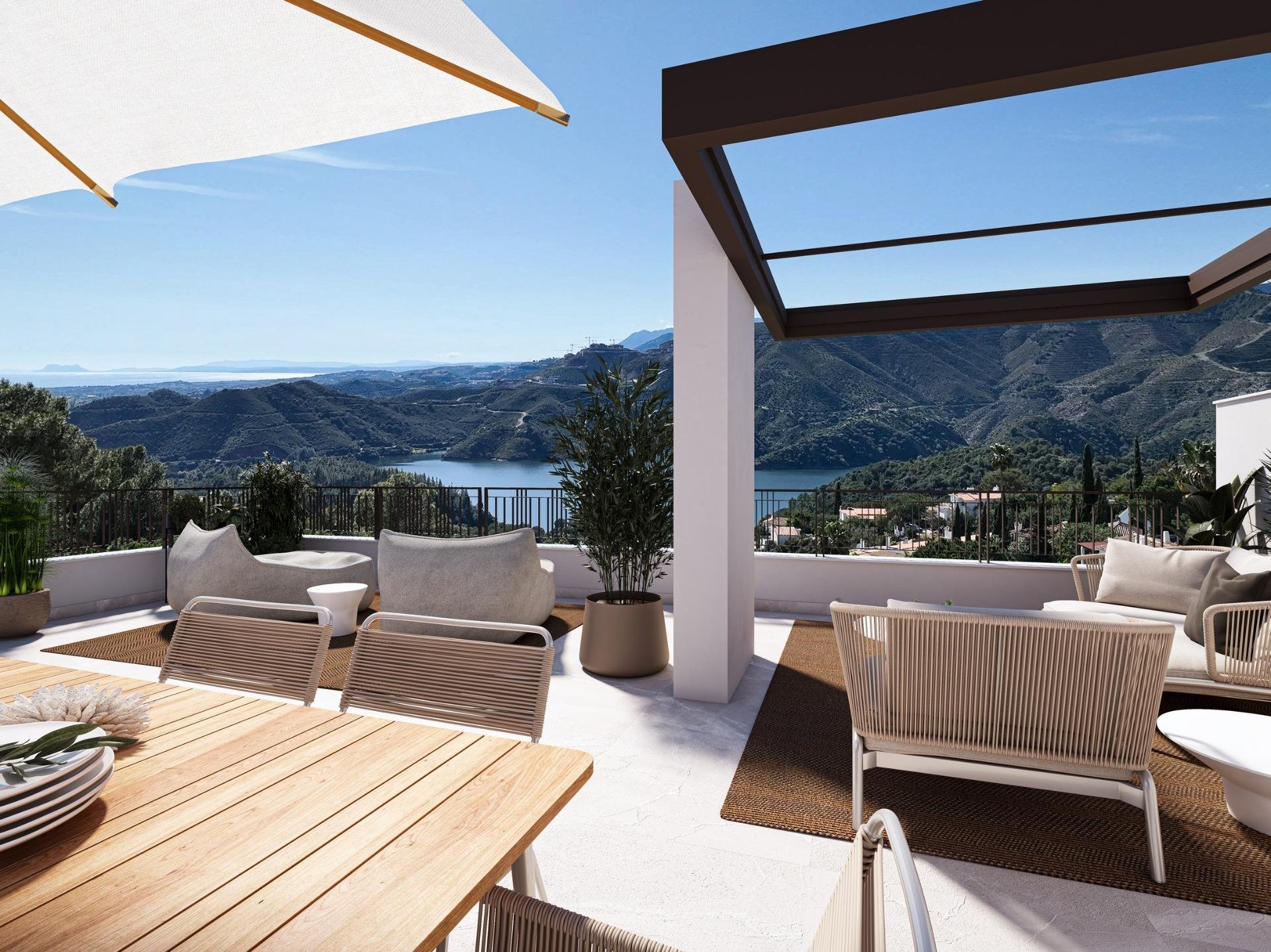Penthouse w Istan, Malaga, Hiszpania 3 sypialnie, 109 mkw. nr 179279