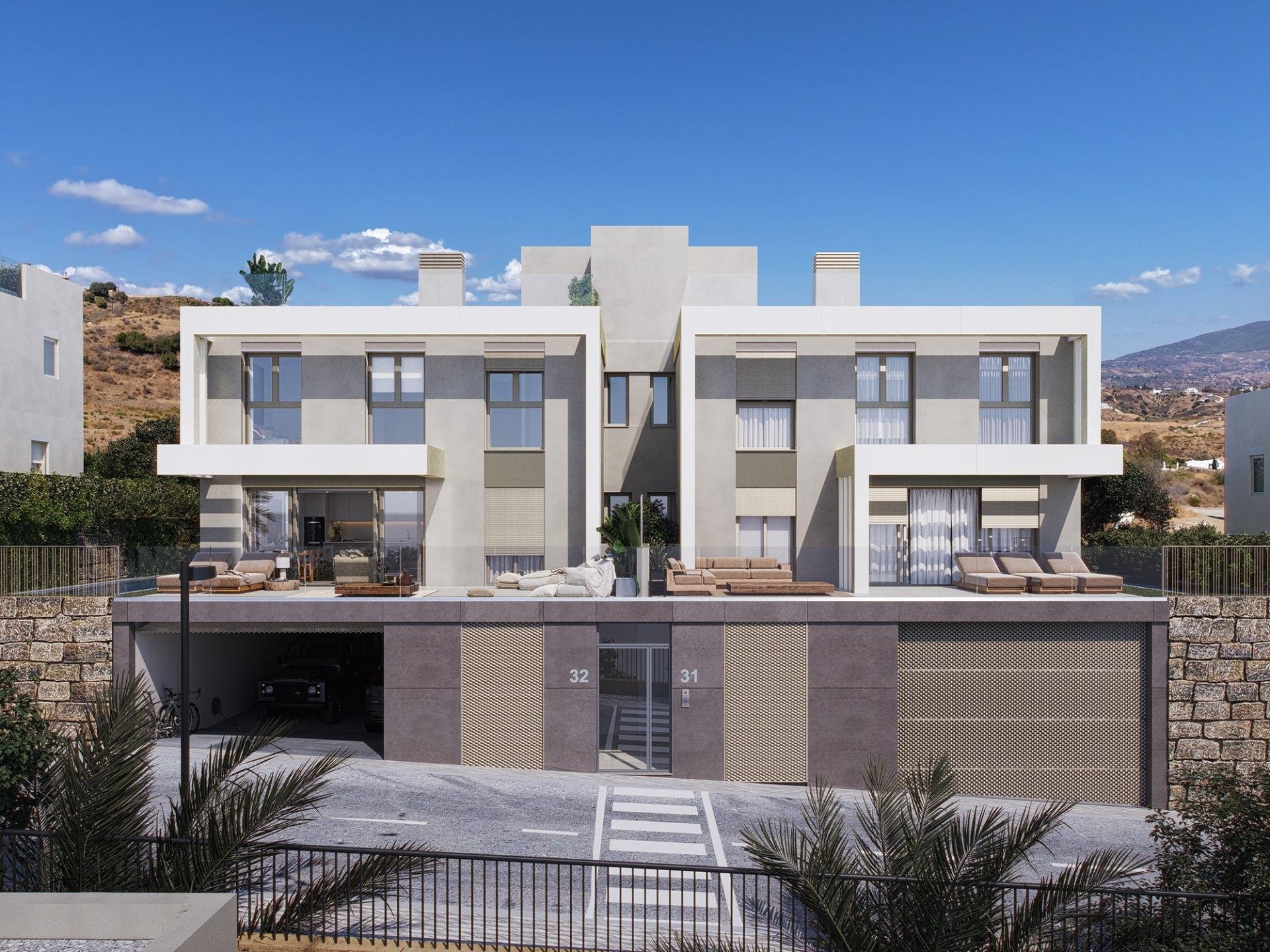 Villa a Mijas, Malaga, Spagna 4 camere da letto, 136 mq. N° 179281
