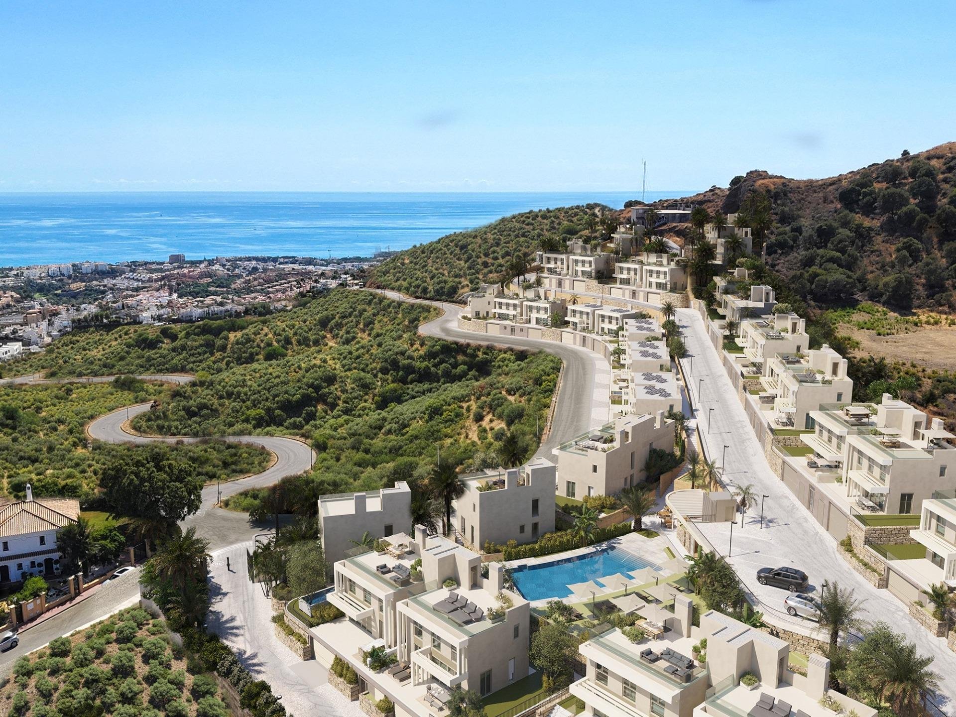 Villa a Mijas, Malaga, Spagna 4 camere da letto, 136 mq. N° 179281