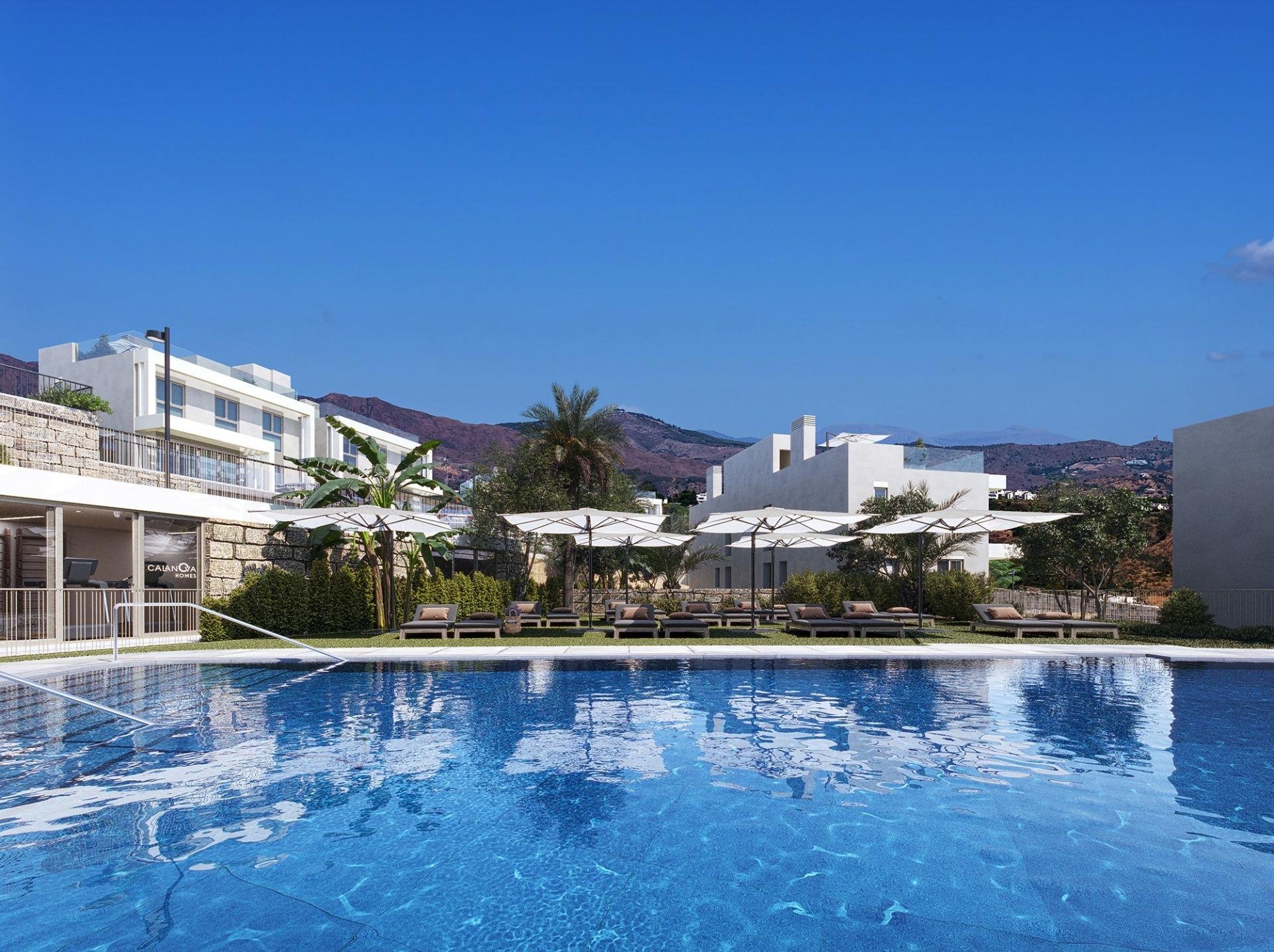 Villa a Mijas, Malaga, Spagna 4 camere da letto, 136 mq. N° 179281