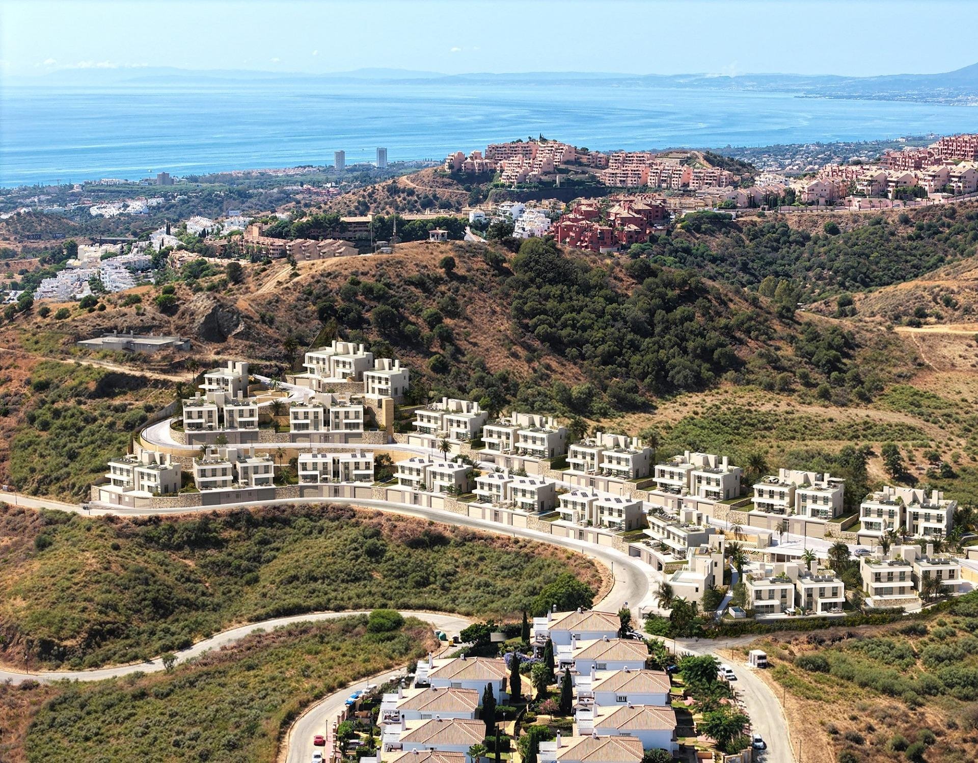 Villa a Mijas, Malaga, Spagna 4 camere da letto, 136 mq. N° 179281