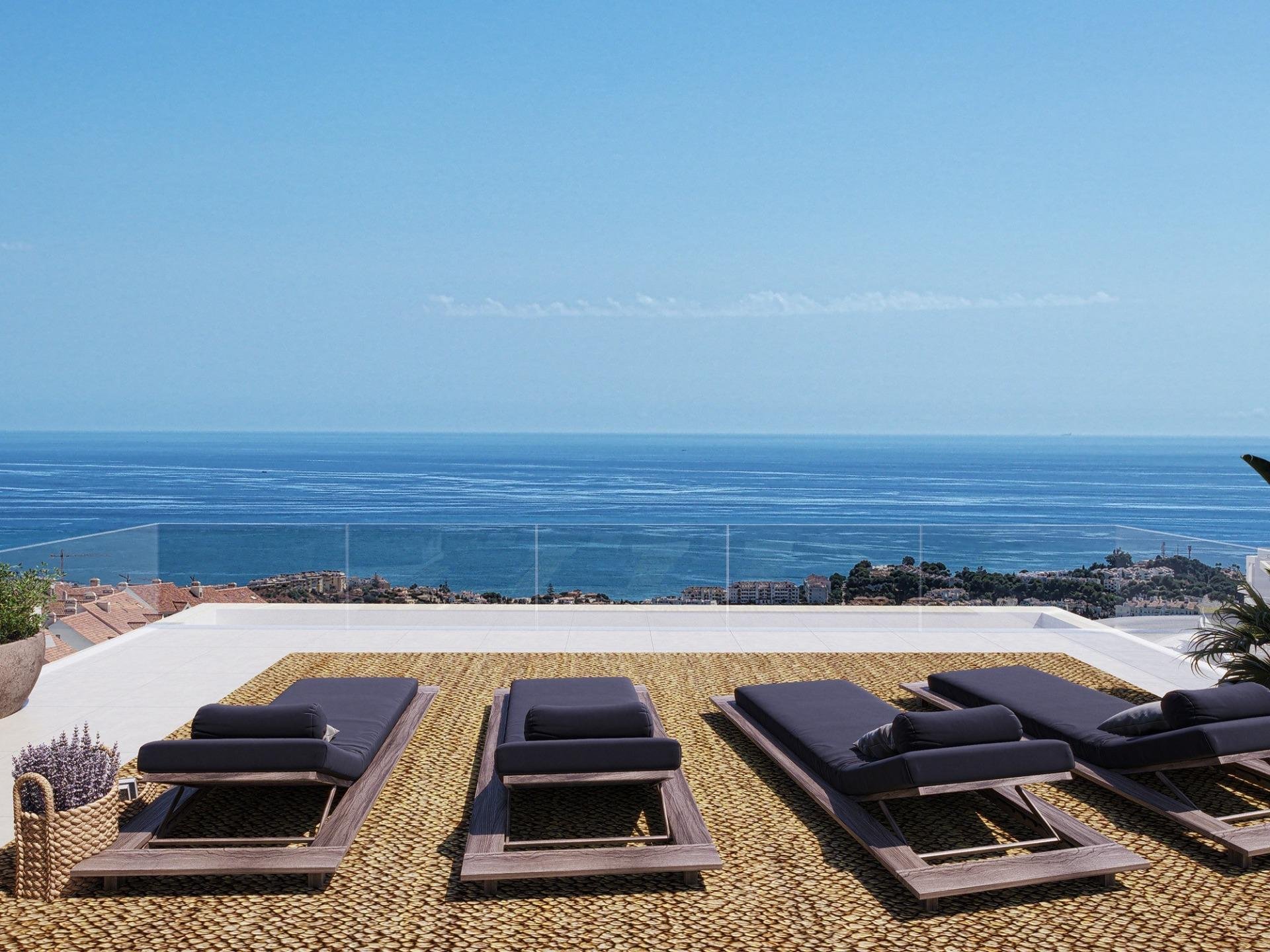Villa a Mijas, Malaga, Spagna 4 camere da letto, 136 mq. N° 179281