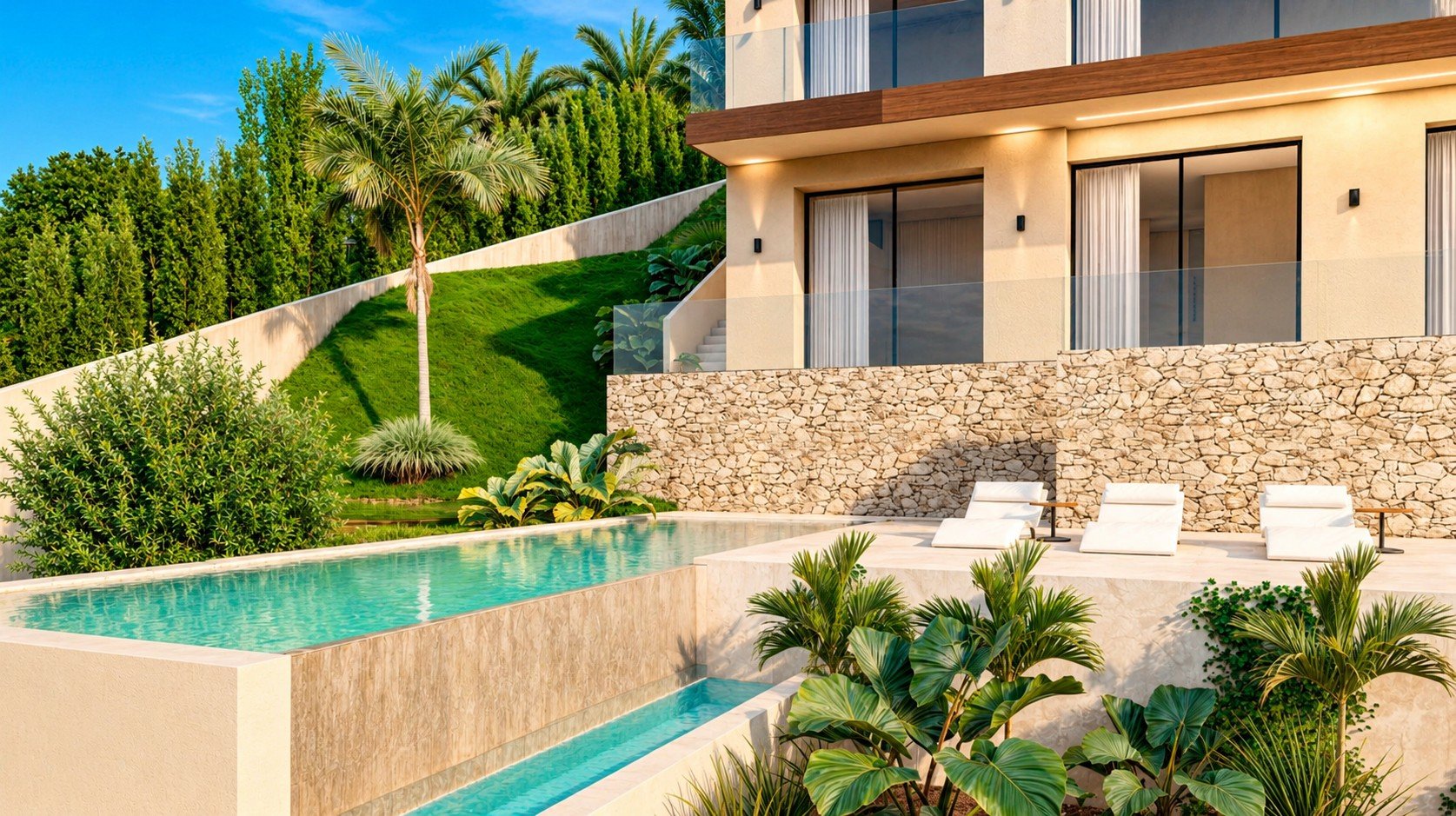 Villa à El Camp De Mar, Mallorca, Espagne 5 chambres, 501 m2 No. 180921
