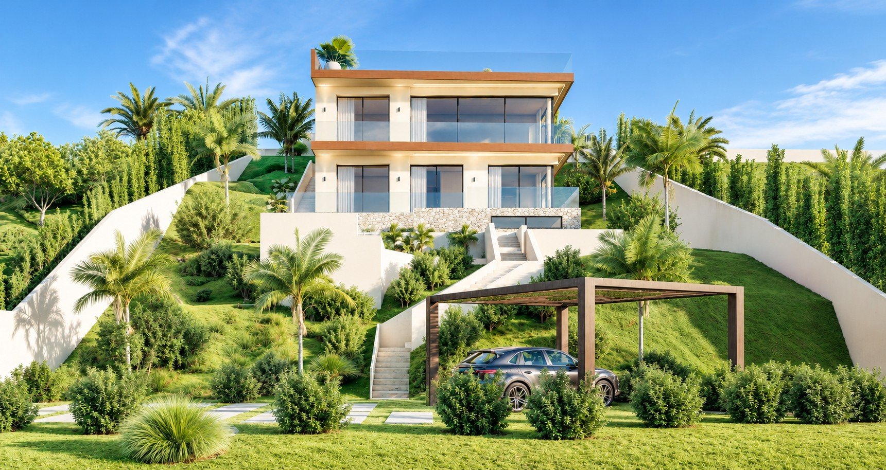 Villa à El Camp De Mar, Mallorca, Espagne 5 chambres, 501 m2 No. 180921
