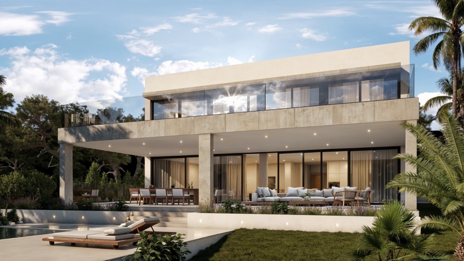 Villa in Santa Ponsa, Mallorca, Spain 4 bedrooms, 600 sq.m. No. 180922