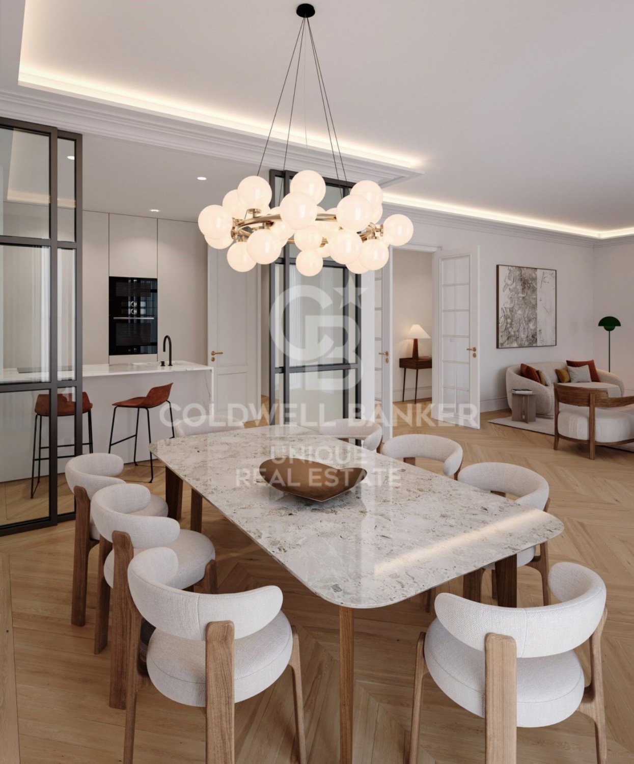 Apartment in Madrid, Spain 3 bedrooms, 234 sq.m. No. 157687