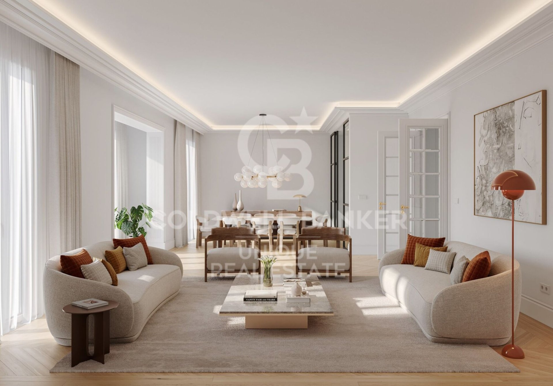Apartment in Madrid, Spain 3 bedrooms, 234 sq.m. No. 157687