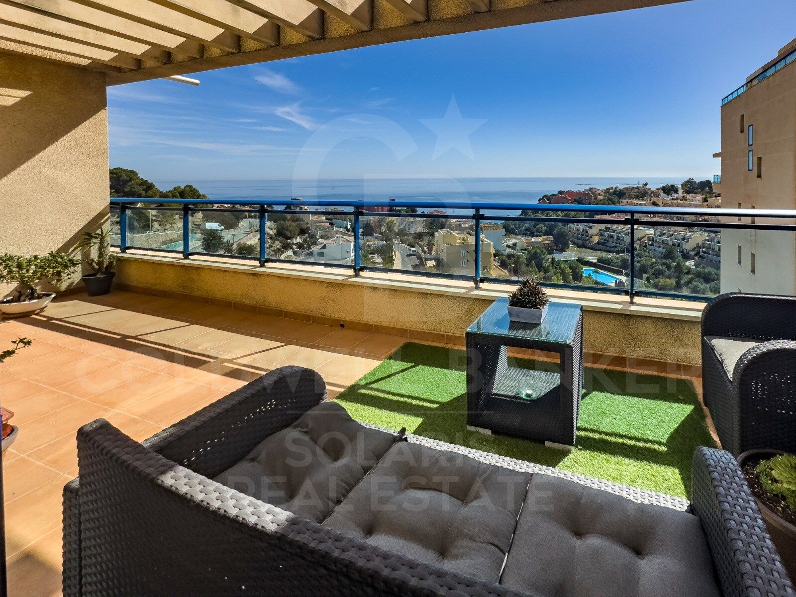 Takvåning i Calpe, Alicante, Spanien 4 sovrum, 215 kvm. Nr. 157685