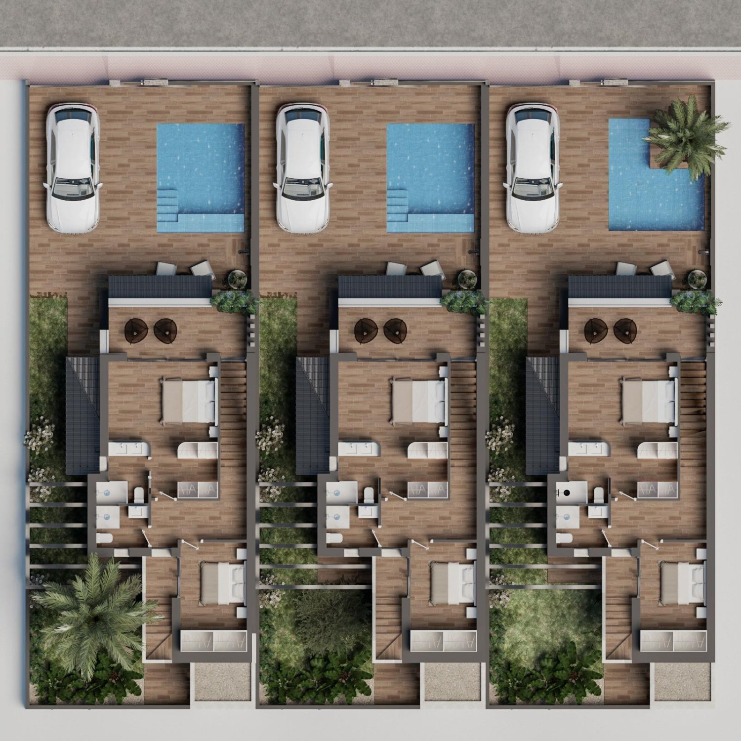 Villa in San Pedro del Pinatar, Murcia, Spanien 3 Schlafzimmer, 134 m2 Nr. 142041
