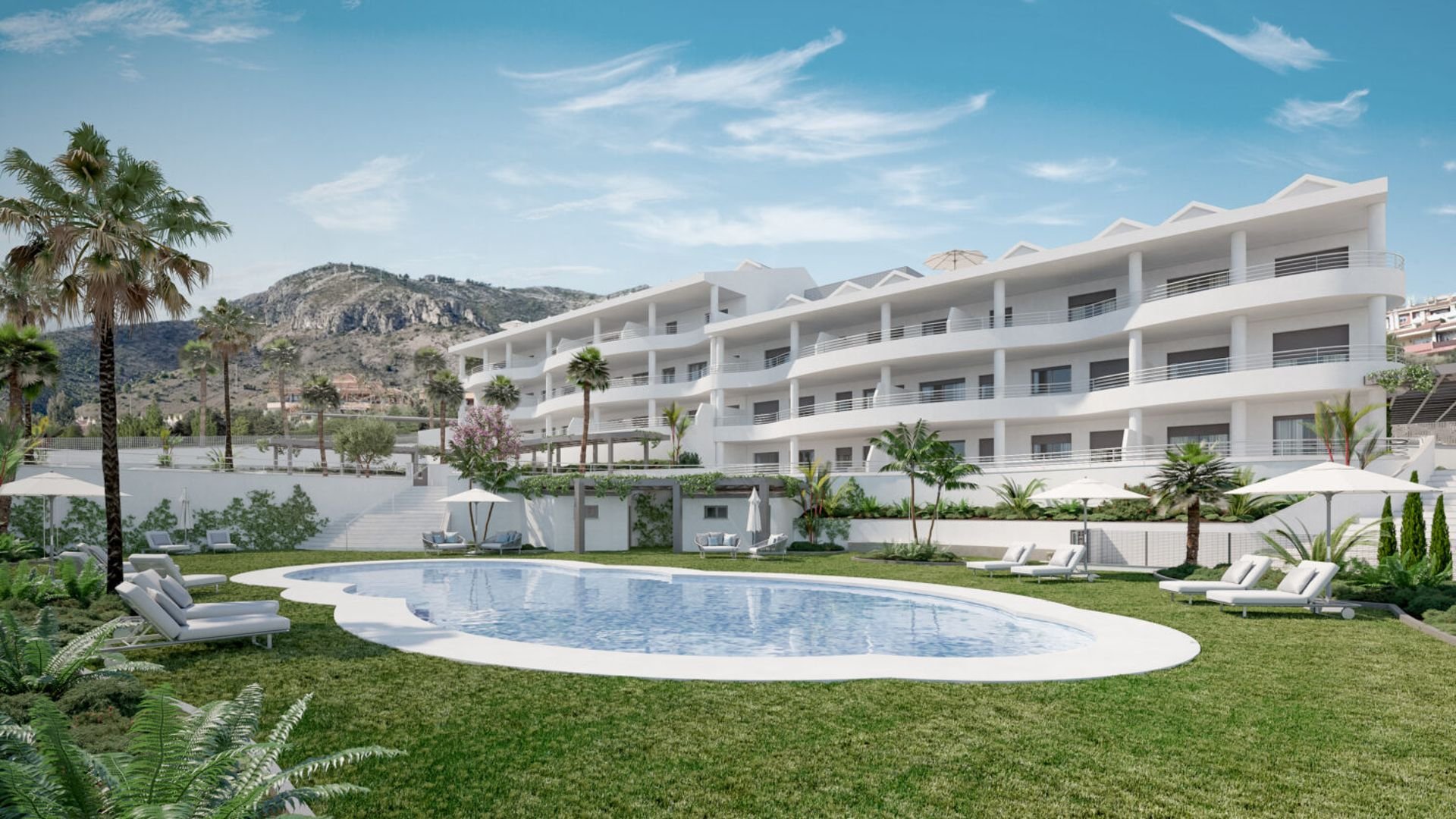 Lägenhet i Nexus, Benalmadena, Malaga, Spanien 3 sovrum, 165 kvm. Nr. 64878