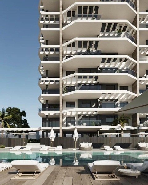 Appartamento a Calpe, Alicante, Spagna 3 camere da letto, 121 mq. N° 71146