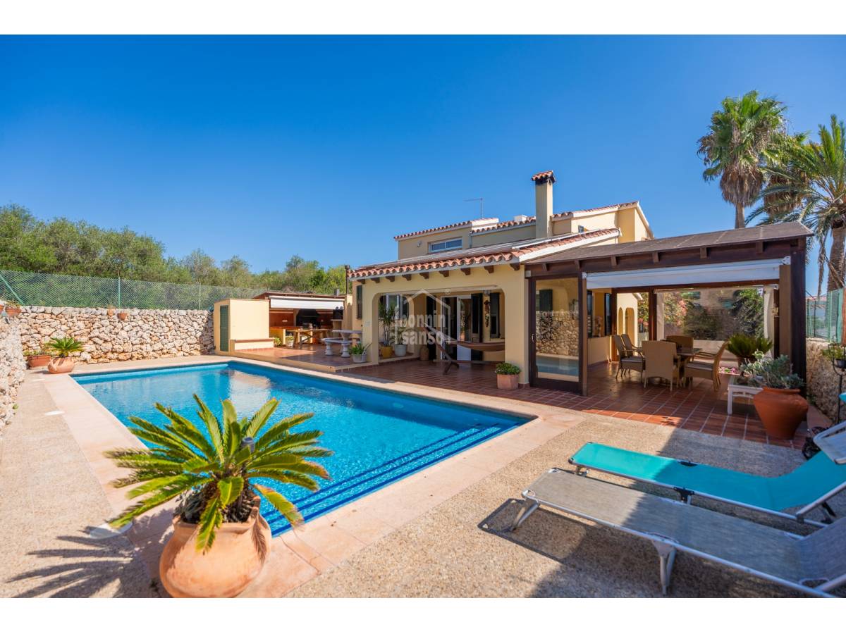 Villa i Son Vilar, Menorca, Spanien 4 sovrum, 229 kvm. Nr. 138695