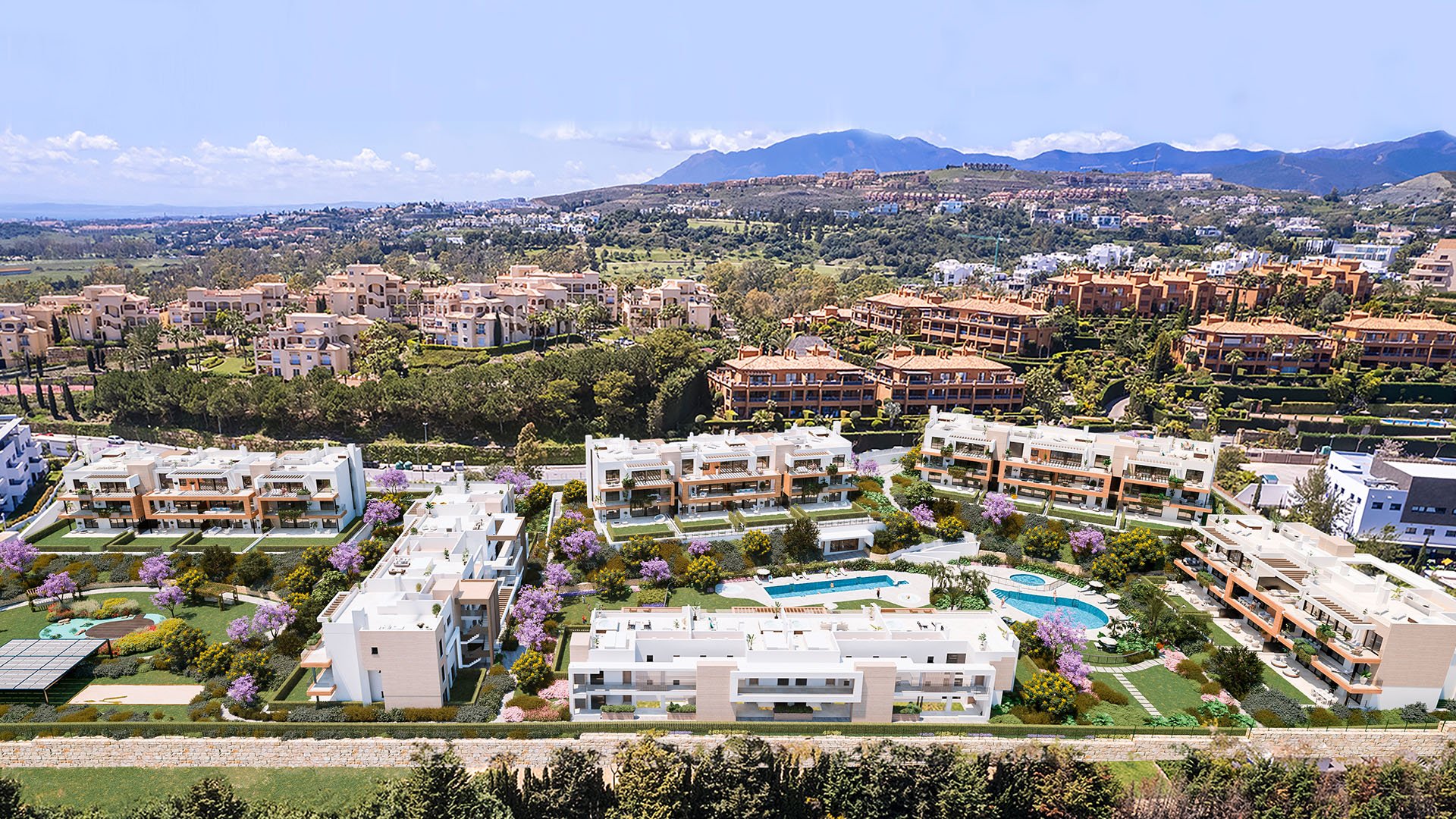 Bungalow w Estepona, Malaga, Hiszpania 3 sypialnie, 150 mkw. nr 135430