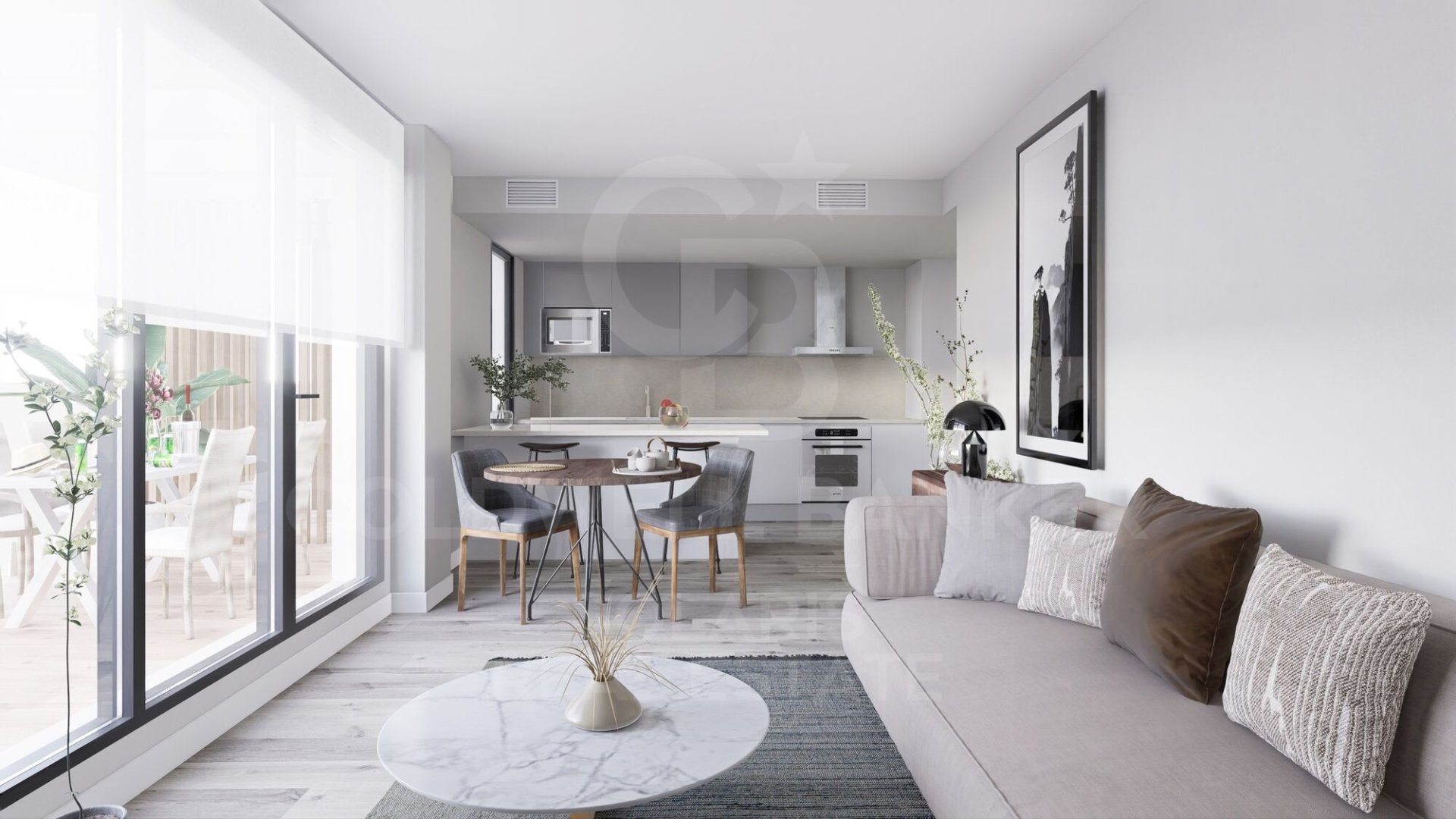 Kattohuoneisto Javea, Alicante, Espanja 2 makuuhuonetta, 92 m2 No. 157815