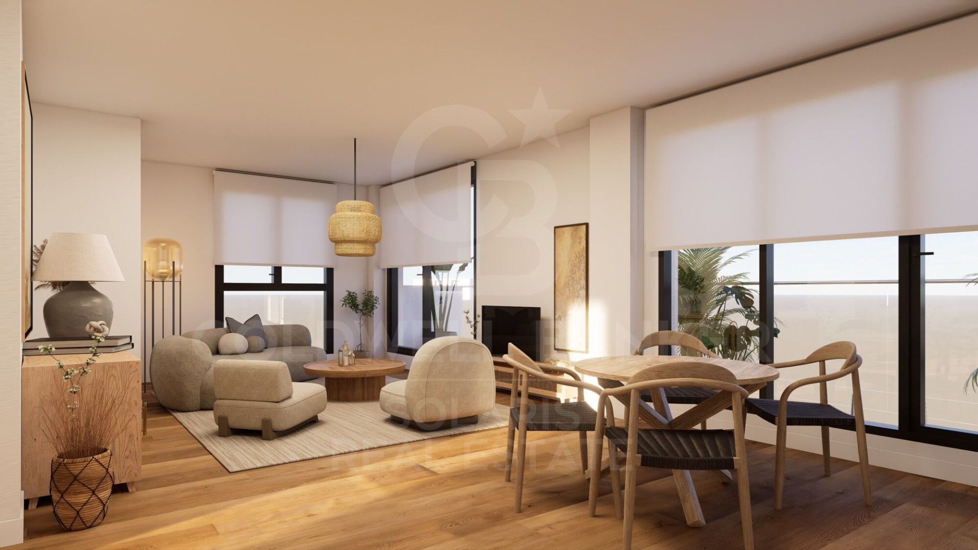 Kattohuoneisto Javea, Alicante, Espanja 2 makuuhuonetta, 92 m2 No. 157815