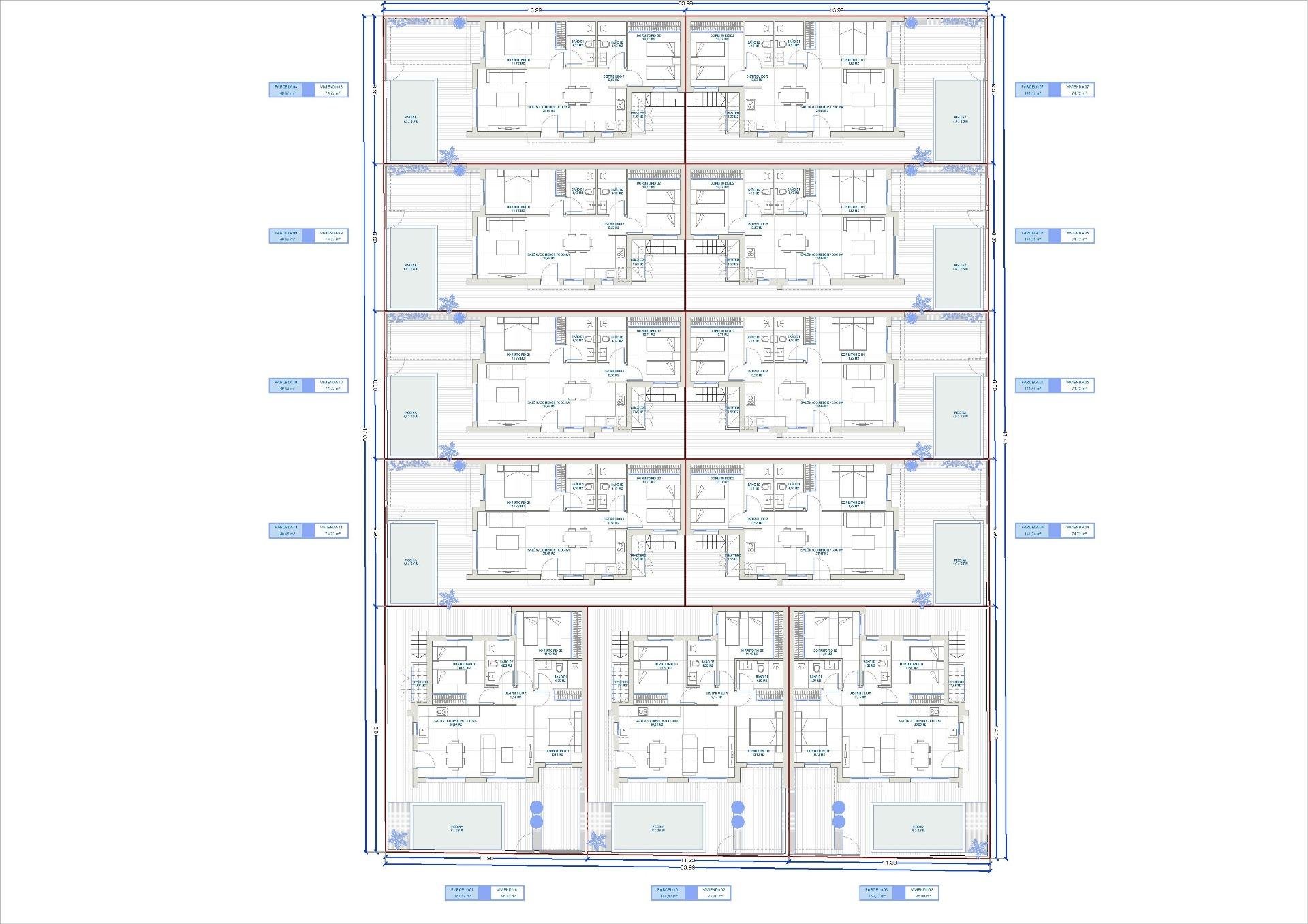 Villa Roldan, Murcia, Spānijā 3 istabas, 85 m2 Nr. 187285