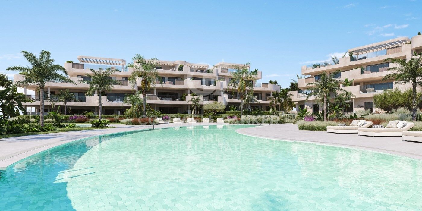 Huoneisto Estepona, Malaga, Espanja 3 makuuhuonetta, 146 m2 No. 156834