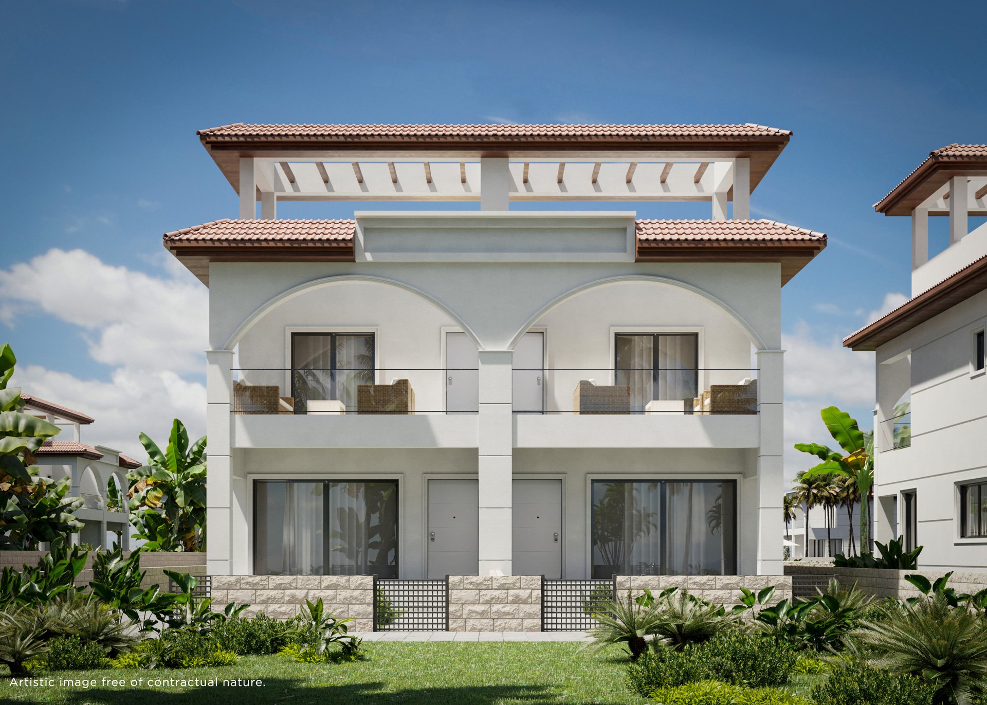 Bungalow à Ciudad Quesada, Alicante, Espagne 3 chambres, 108 m2 No. 195373