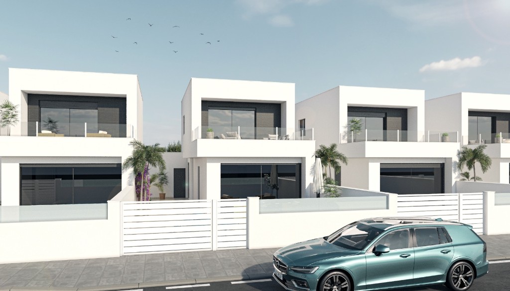Villa en San Pedro del Pinatar, Murcia, España 3 dormitorios, 104 m2 No. 145125