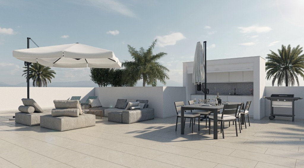 Villa en San Pedro del Pinatar, Murcia, España 3 dormitorios, 104 m2 No. 145125