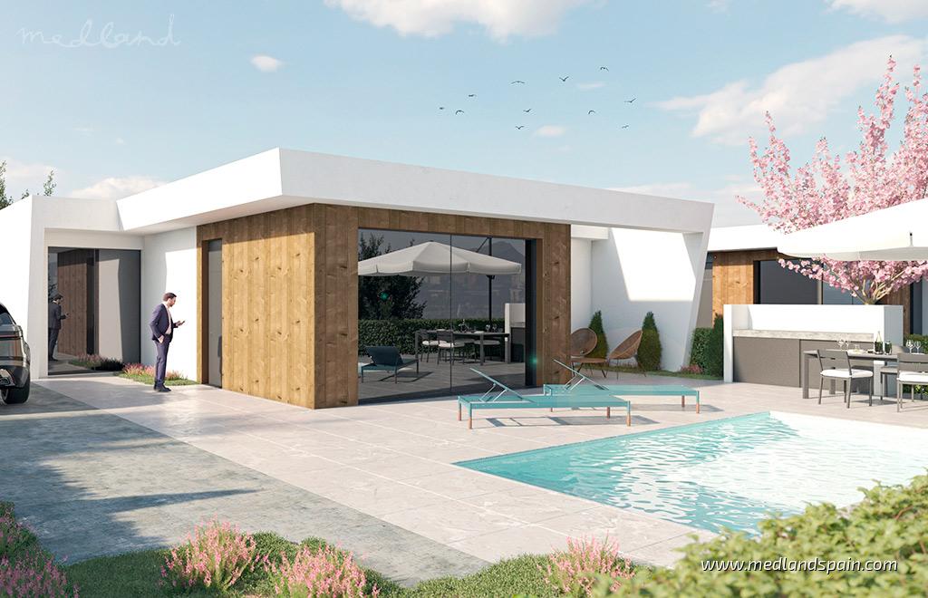 Villa i Murcia, Spanien 3 sovrum, 105 kvm. Nr. 36197