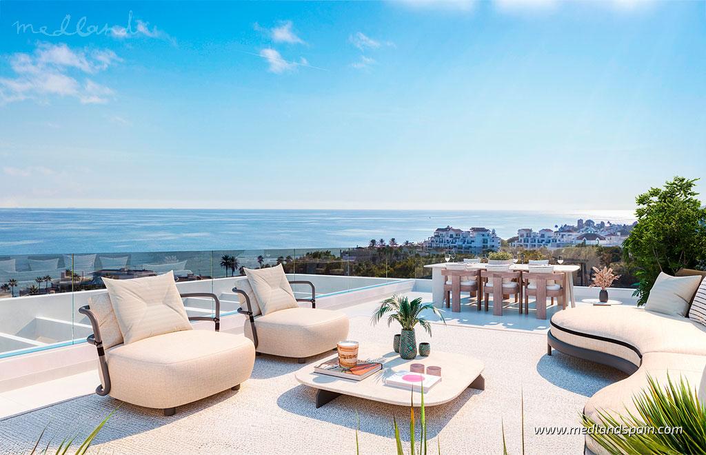 Apartamento en Estepona, Málaga, España 3 dormitorios, 161 m2 No. 108809