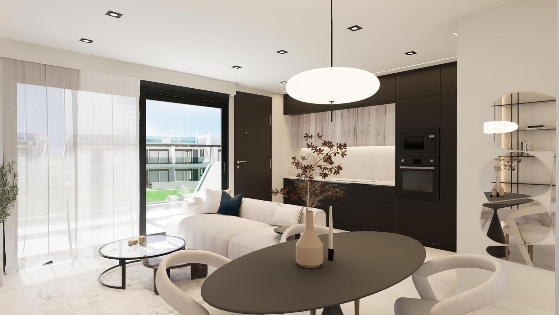 Bungalo Pilar de la Horadada, Alicante, Spānijā 2 istabas, 60 m2 Nr. 154748