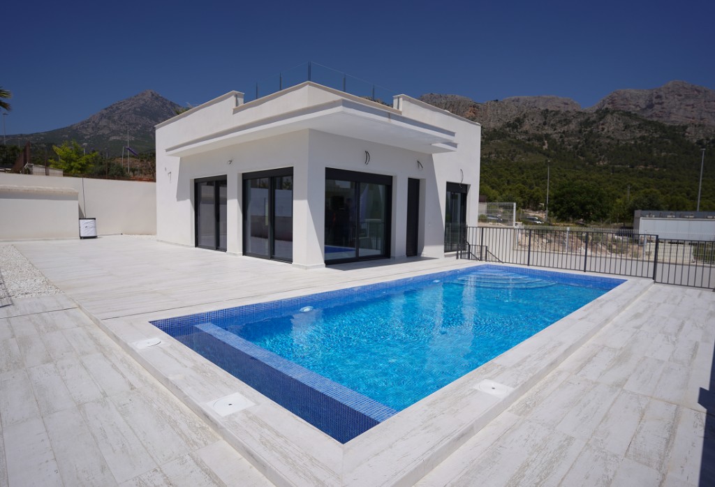 Villa in Polop, Alicante, Spain 3 bedrooms, 100 sq.m. No. 145055