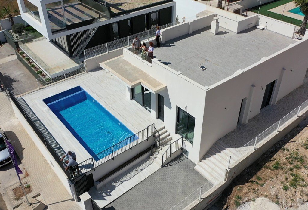 Villa in Polop, Alicante, Spain 3 bedrooms, 100 sq.m. No. 145055