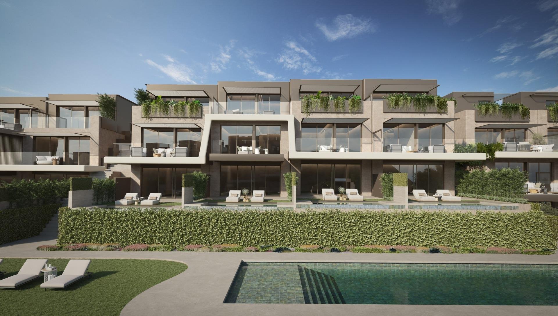 Radhus i Marbella, Malaga, Spanien 3 sovrum, 284 kvm. Nr. 169881