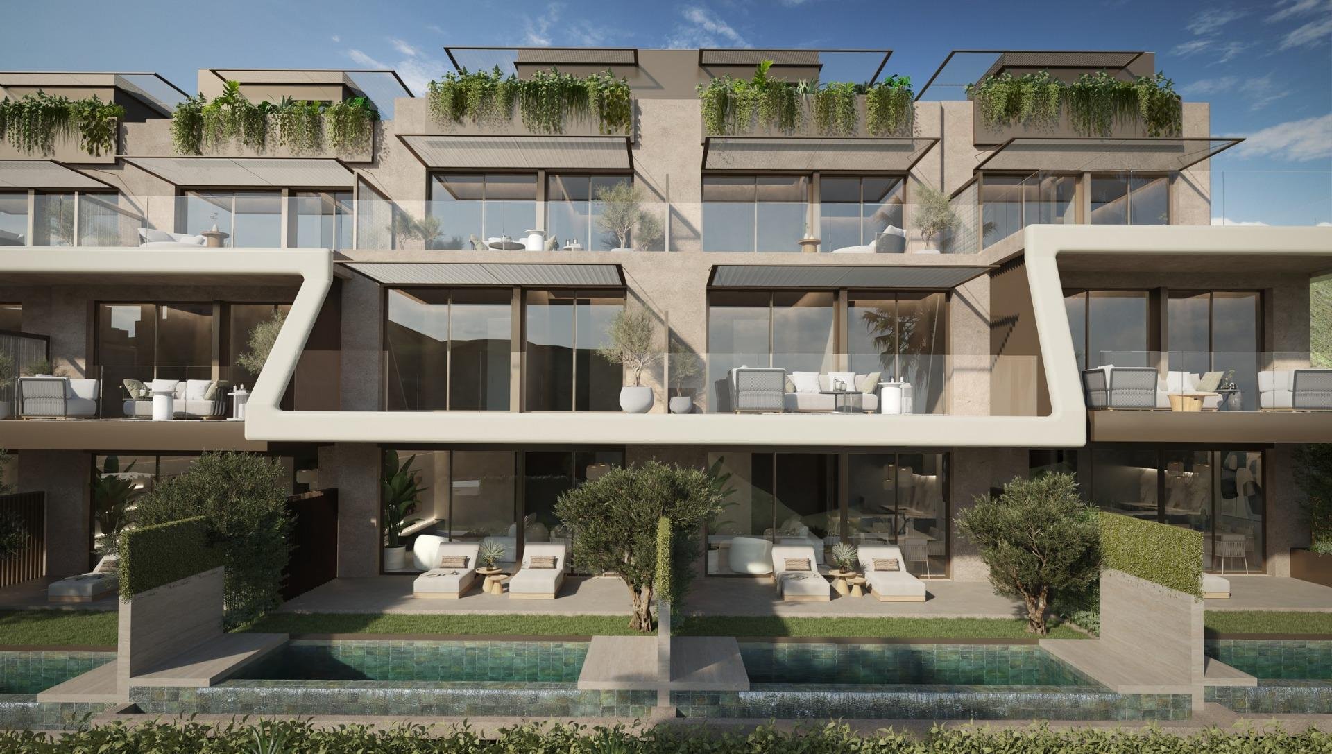 Radhus i Marbella, Malaga, Spanien 3 sovrum, 284 kvm. Nr. 169881