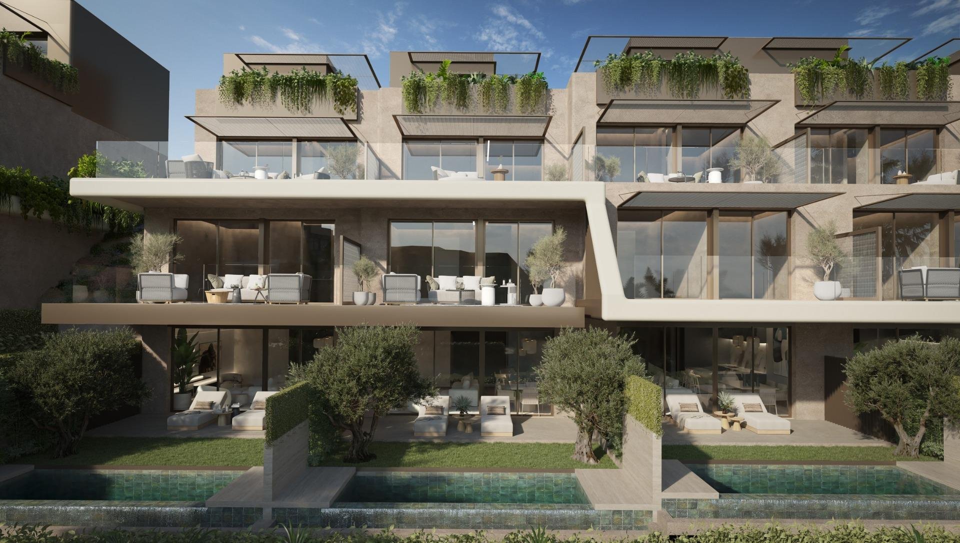 Radhus i Marbella, Malaga, Spanien 3 sovrum, 284 kvm. Nr. 169881
