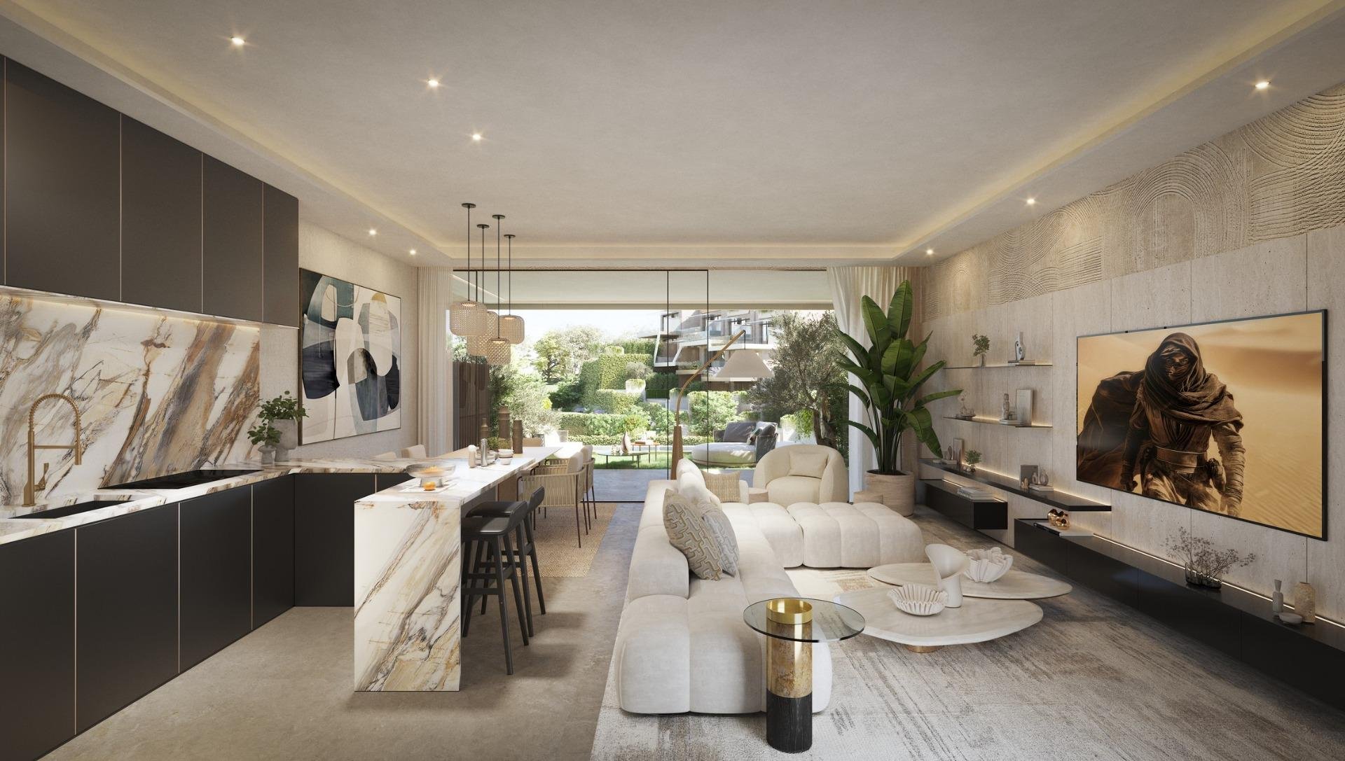 Radhus i Marbella, Malaga, Spanien 3 sovrum, 284 kvm. Nr. 169881