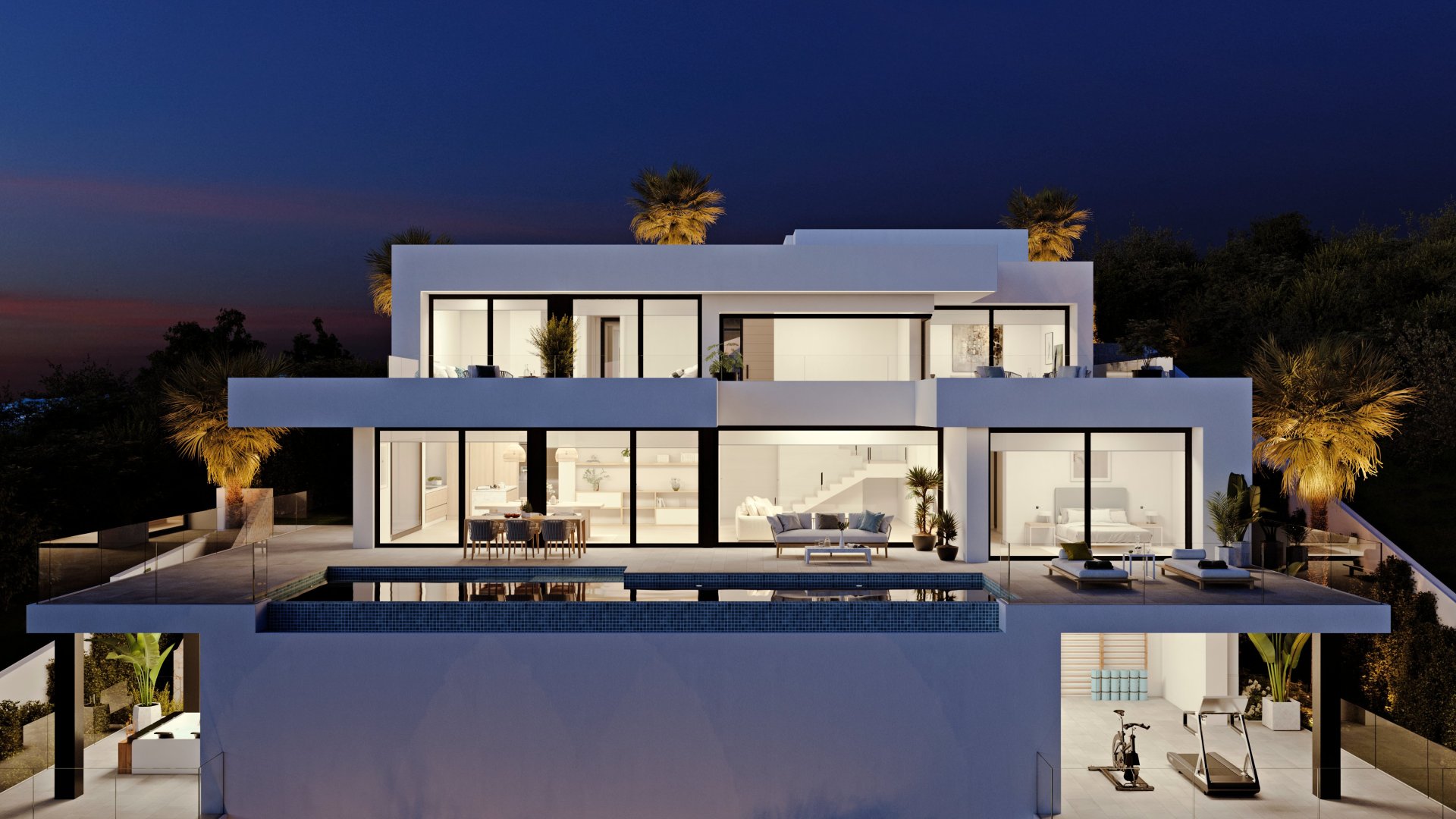 Huvila Cumbre Del Sol, Alicante, Espanja 4 makuuhuonetta, 794 m2 No. 164294