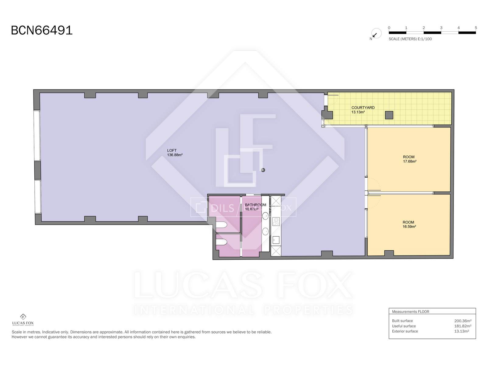 Apartamento en Barcelona, España 200 m2 No. 161462