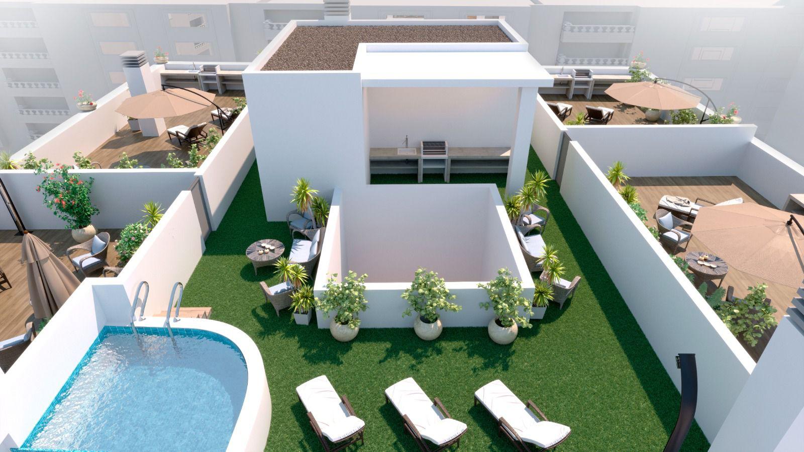 Apartment in Torrevieja, Alicante, Spain 2 bedrooms, 154 sq.m. No. 180457