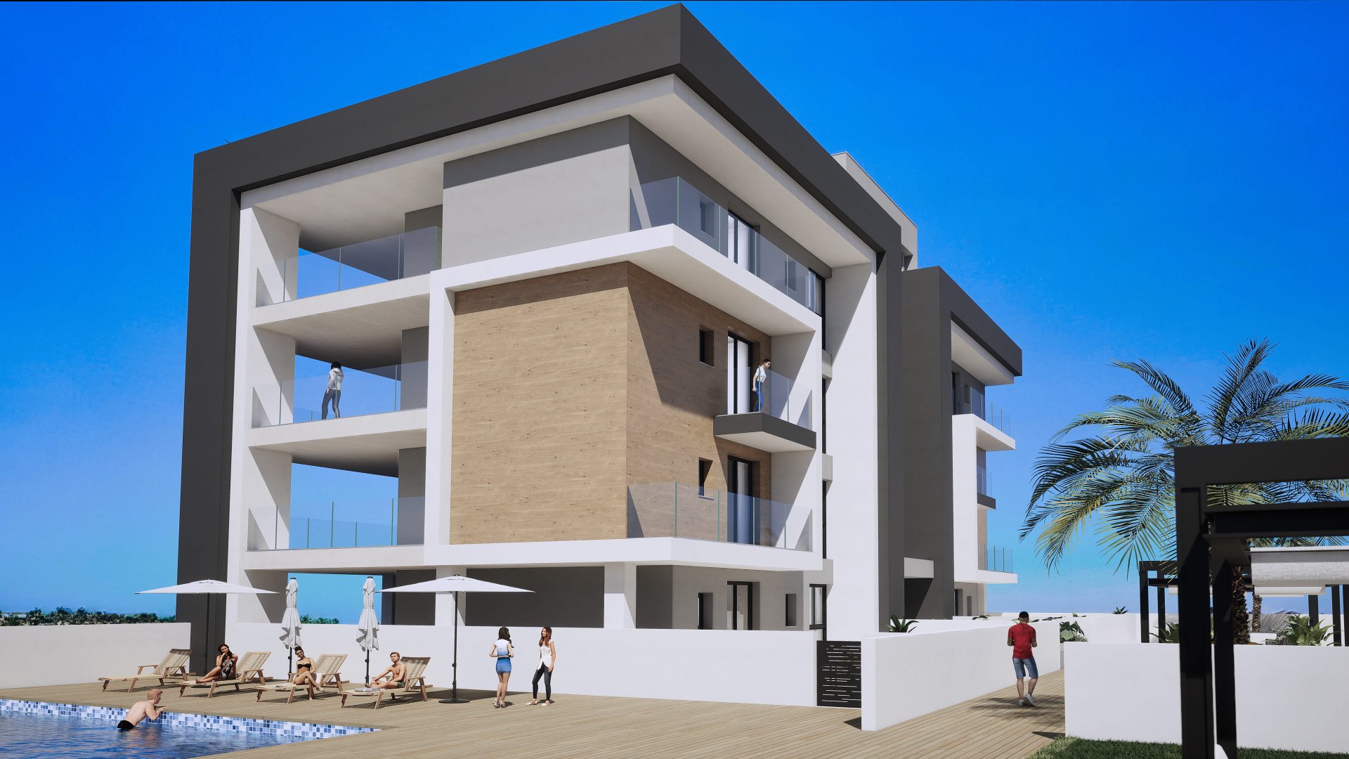 Huoneisto Los Alcazares, Murcia, Espanja 3 makuuhuonetta, 99 m2 No. 180456