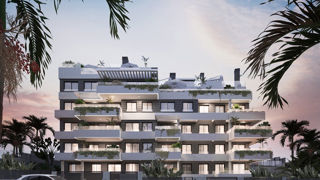 Penthouse w Estepona, Malaga, Hiszpania 3 sypialnie, 114.48 mkw. nr 105467