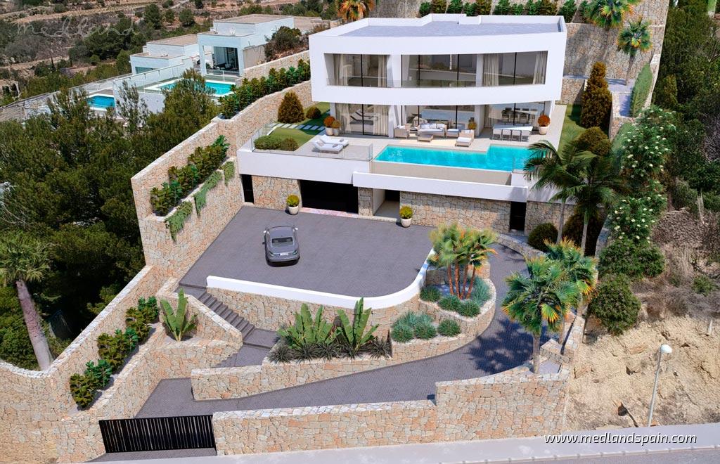 Villa à Calpe, Alicante, Espagne 4 chambres, 335 m2 No. 141366