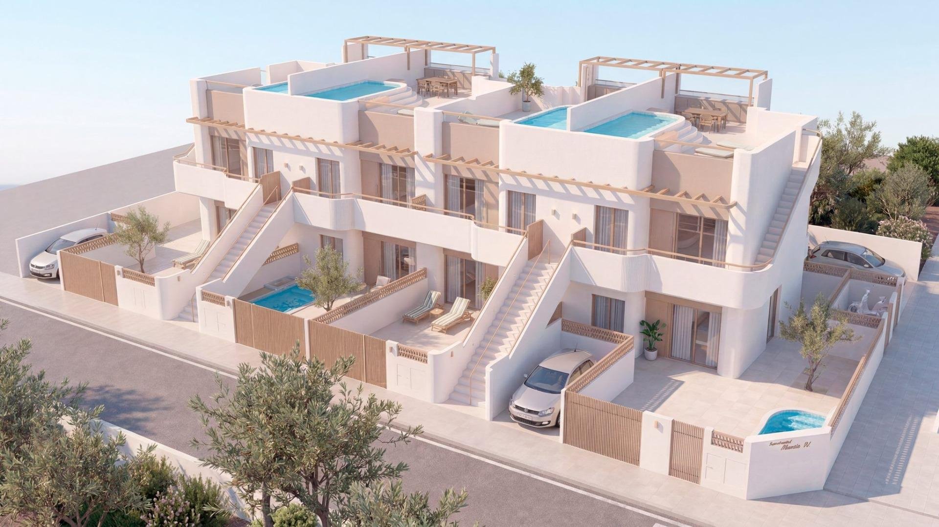 Bungalow in Pilar de la Horadada, Alicante, Spain 2 bedrooms, 62 sq.m. No. 179254